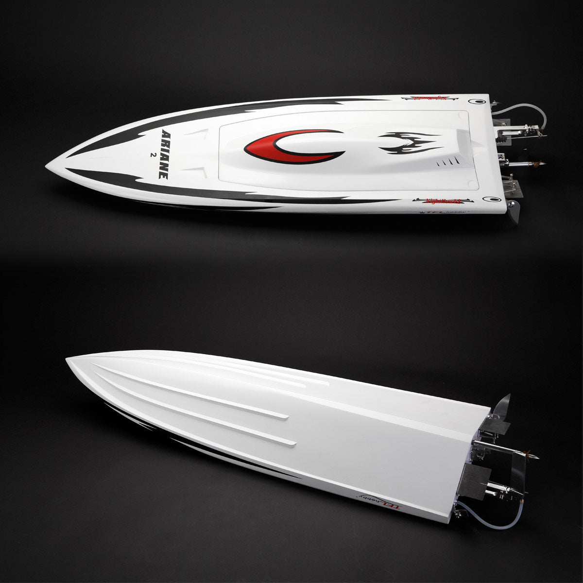 TFL Hobby Model 1124 Ariane High Configuration Fiberglass RC Electric Boat