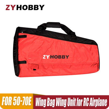 RC Plane Wing Bag Portable Handbag With Tool Pocket Waterproof Protection Bag For 50E-70E RC Fixed Wing Airplane Model