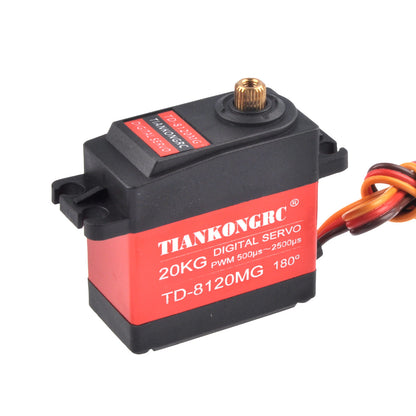 TD Digital Servo TD-8120MG-90 TD-8120MG-270 High Torque Metal Housing Double Ball Bearings
