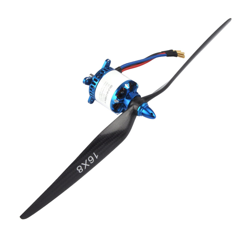 SUNNYSKY Fixed Wing Power Pack Power Motors Carbon Fiber Propeller High Strength Raw Materials(Power Motors+Propeller)