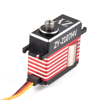 ZYHOBBY Medium Servo Digital Servo ZY-2107HV 21KG Pressure Digital Digital Servo  220° Limit angle for RC Model