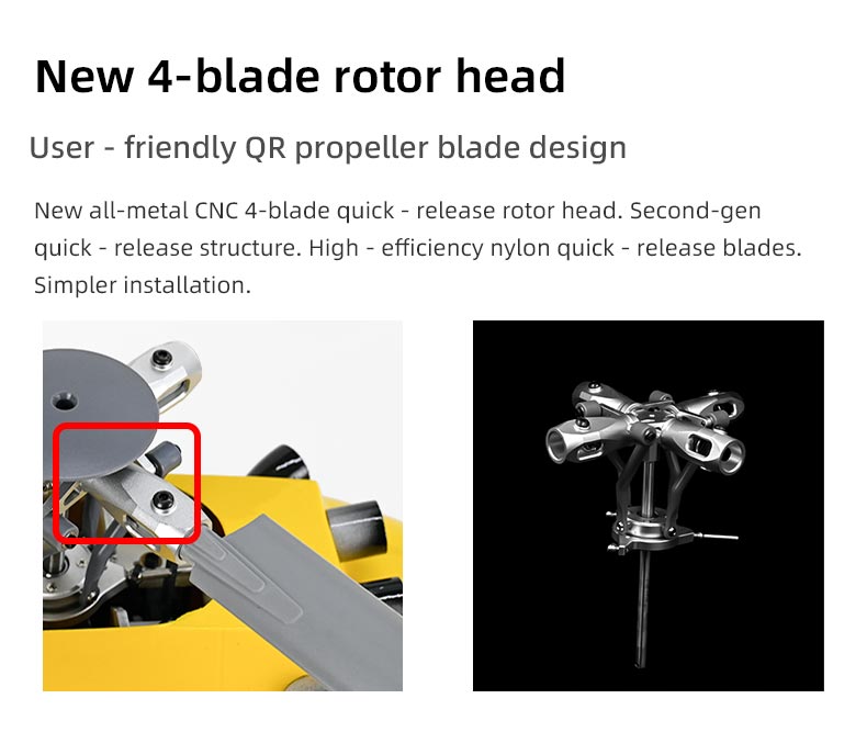 Flywing RTF BO105 470 V3 ADAC 10CH RC Helicopter With ACE Flight Control