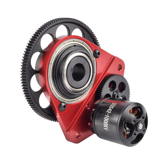 Brushless Motor Electric Starter with Skywalker 60A V2 ESC for DLE60 Twin Engine RC Airplane Accessories (Starter+ESC)