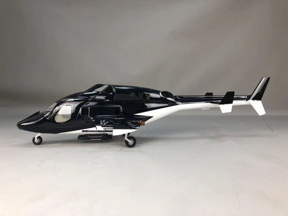 Airwolf 470 RC Helicopter Pre-Painted Fuselage 470 Size with Metal Landing Gear