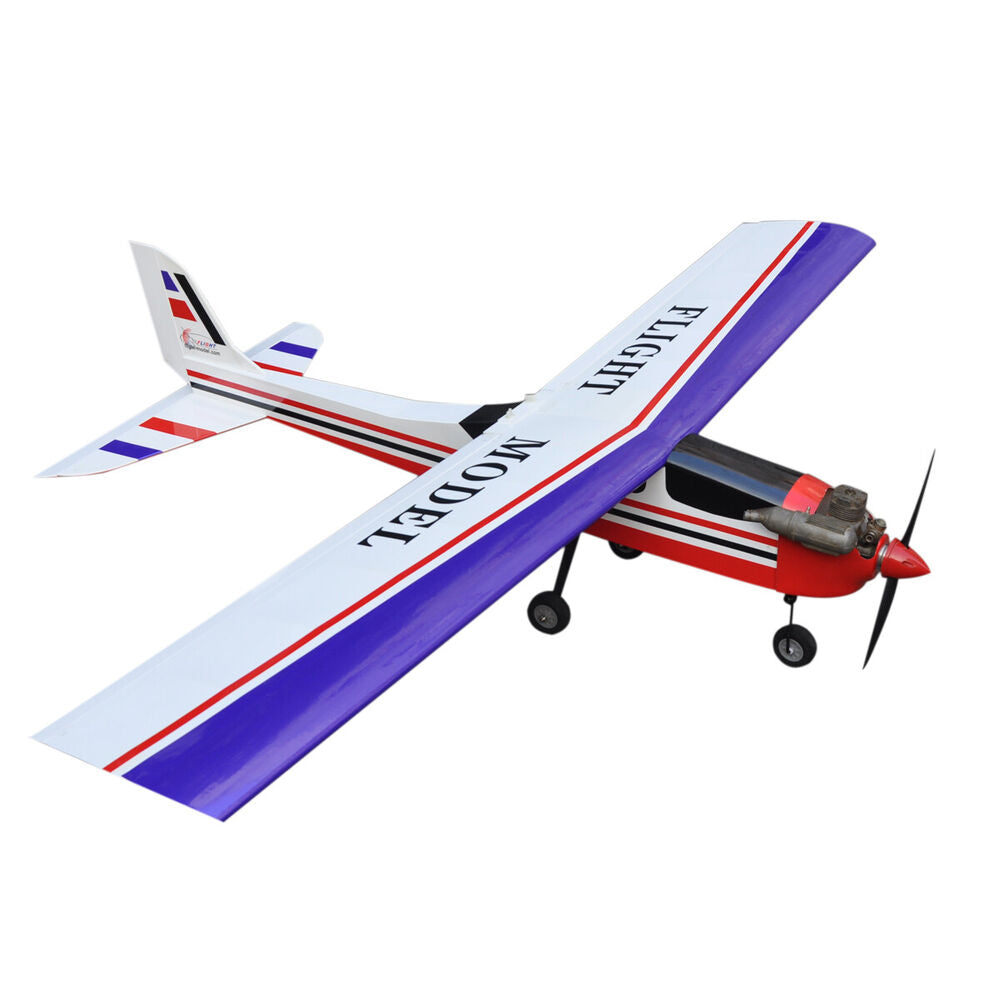 F064 Courage-11 Class 46 64.8-inch Glow/Nitro R/C Model Wooden Training Plane