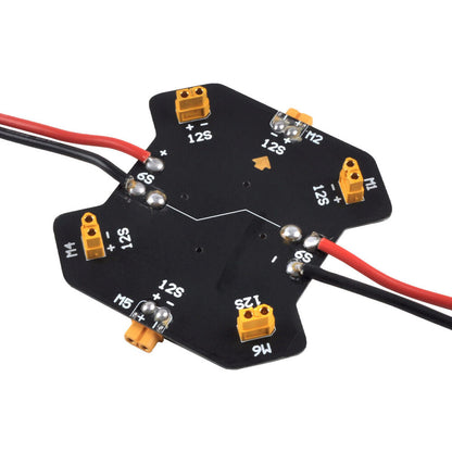Quadcopter Agricultural Drone PCB plate with XT60 plug Distribution board