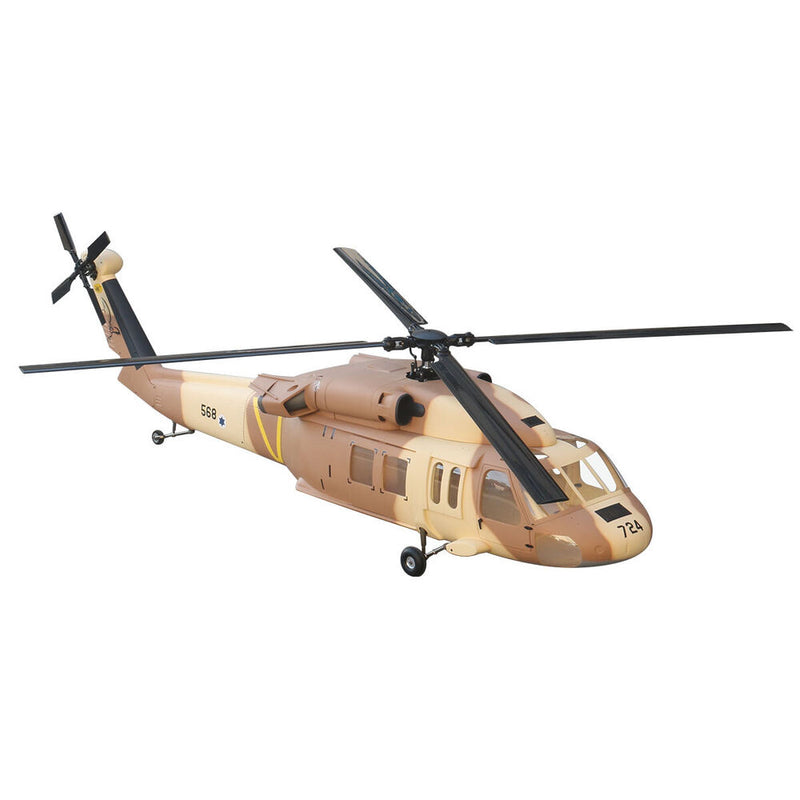 UH-60 700 Size Kit ARF Desert Painting RC Helicopter Fuselage V2 Version Model