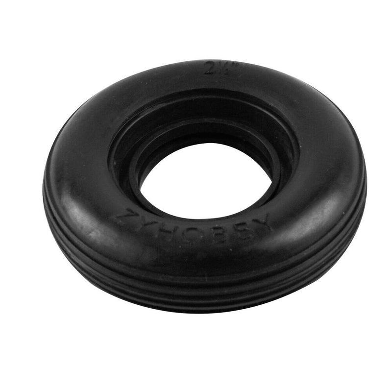 RC 2.5-4.5 Inch Durable Rubber Tires for Airplanes and Toy Accessories