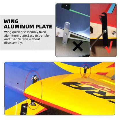 65inch Extra 330 Profile Gasoline & Electric Dual-use Balsa Radio Control Plane