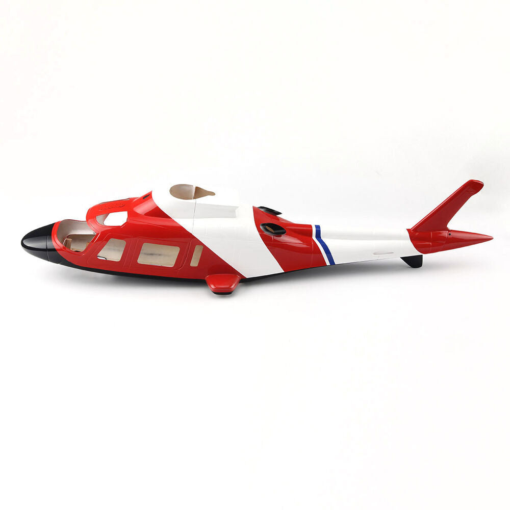 450 size pre-painted fuselage A109 325mm for rotor blade helicopter alignment