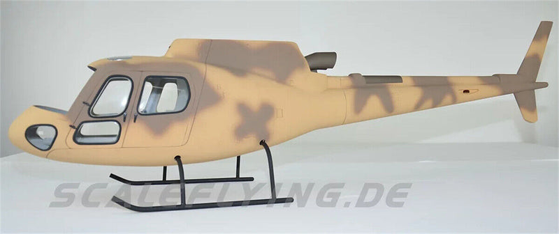 700 AS-350 Desert Camouflage RC Helicopter Fuselage 700 Size V2 Version RC Model Gift