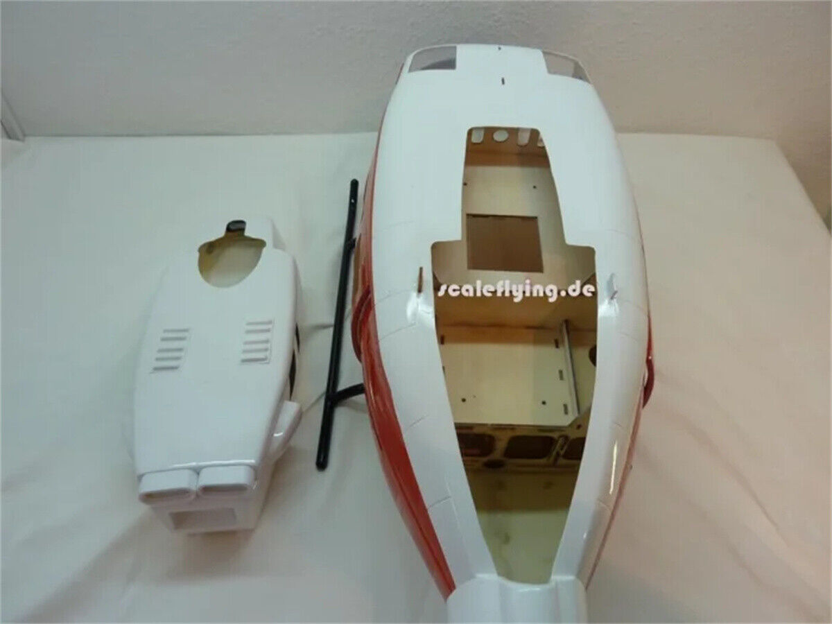 600 UH-1N Rescue RC Helicopter Fuselage 600 Size Bell UH-1N Rescue Painting Toys