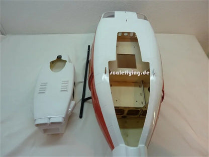 600 UH-1N Rescue RC Helicopter Fuselage 600 Size Bell UH-1N Rescue Painting Toys