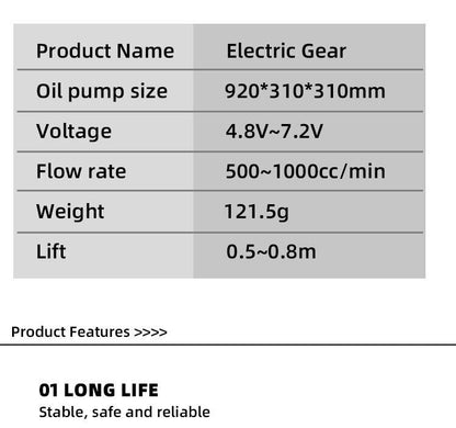 Metal electric pump Φ32, L62 mm Specialized gasoline and luminous For RC boat models rc boat