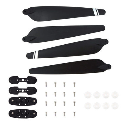 1 Pair of Carbon Folding Paddles for Hobbywing X6/X8/X9/X9PLUS/X11 Power Systems