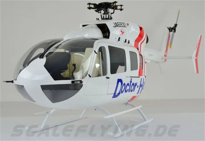 EC-145 T1 800 ARF Doctor RC Helicopter Fuselage 800 Size V1 Kit Version 1760mm