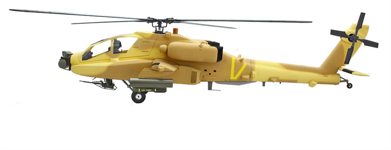 700 AH-64 ARF Desert Drab RC Helicopter Fuselage 700 Size SM2.0 Kit Version