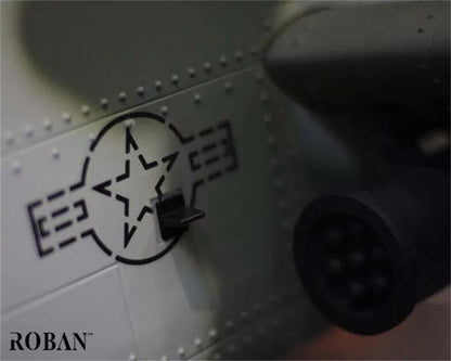 Cobra Navy AH-1W 700 ARF RC Helicopter Fuselage AH-1 Grey with Scale Rotor Head