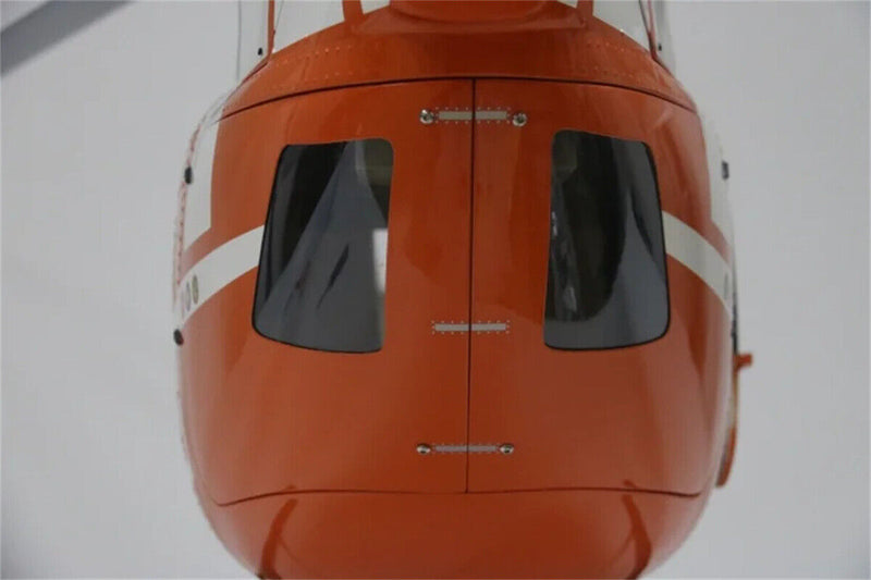 800 EC-145 T2 ARF REGA R/C Helicopter Fuselage 800 Size Red White Kit Version