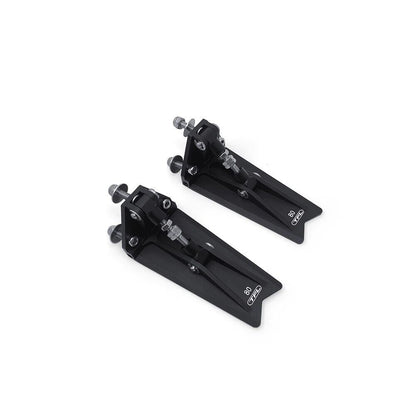A pair of Realistic aluminum Adjustable angle Trim Tab parts for RC model boat