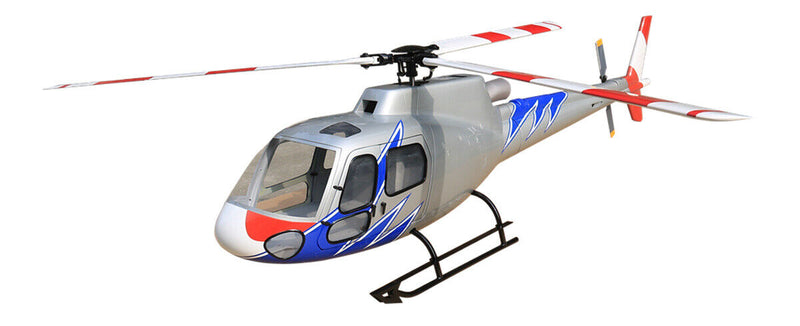 700 Yard AS350 RC Helicopter Fuselage 700 Brazil V2 Version with Mechanical Model