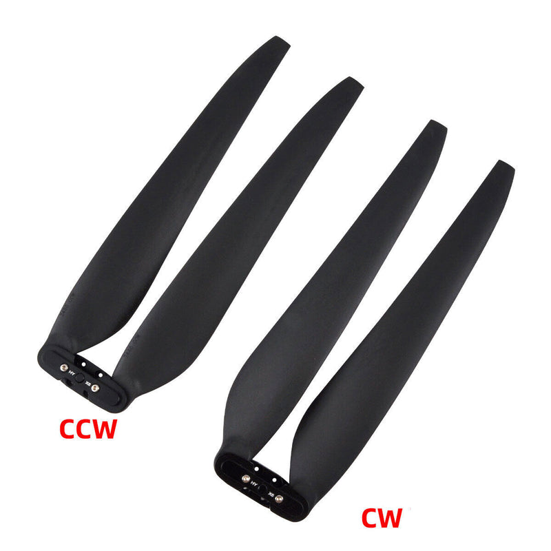 1 Pair of Carbon Folding Paddles for Hobbywing X6/X8/X9/X9PLUS/X11 Power Systems