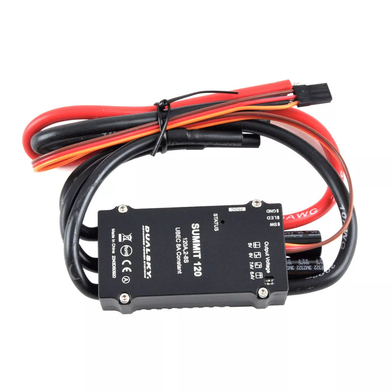Dualsky SUMMIT 120A 2-8S Brushless Speed Controller ESC for R/C Airplane Models