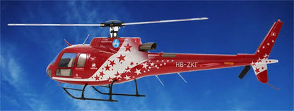 470 AS-350 ARF Air Zermatt RC Helicopter 470 Size AS350 Airzermatt Kit Version