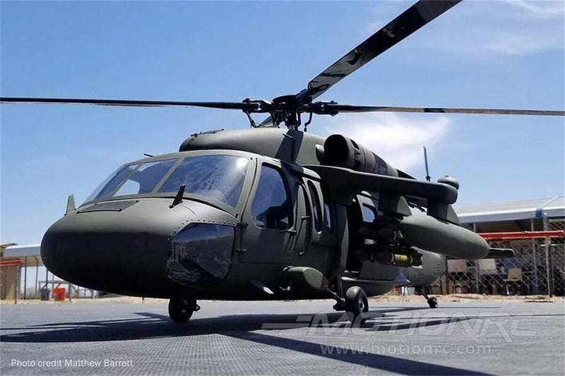 UH-60 700 ARF Blackhawk RC Helicopter Fuselage Blackhawk Painting Kit V2