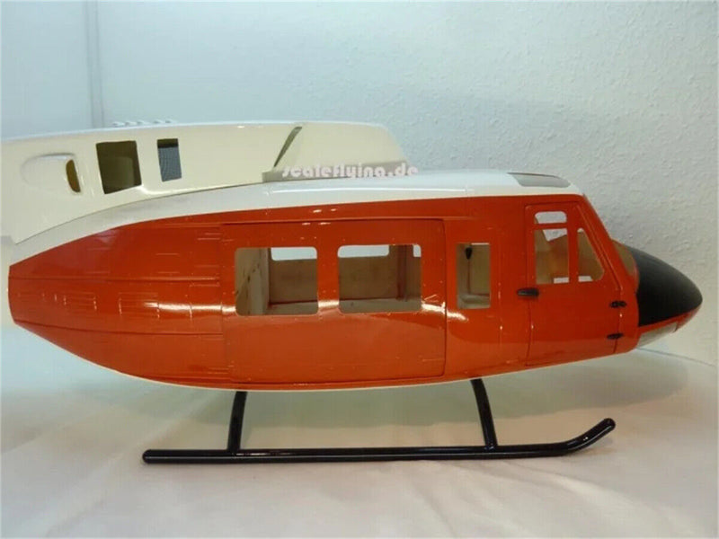 600 UH-1N Rescue RC Helicopter Fuselage 600 Size Bell UH-1N Rescue Painting Toys