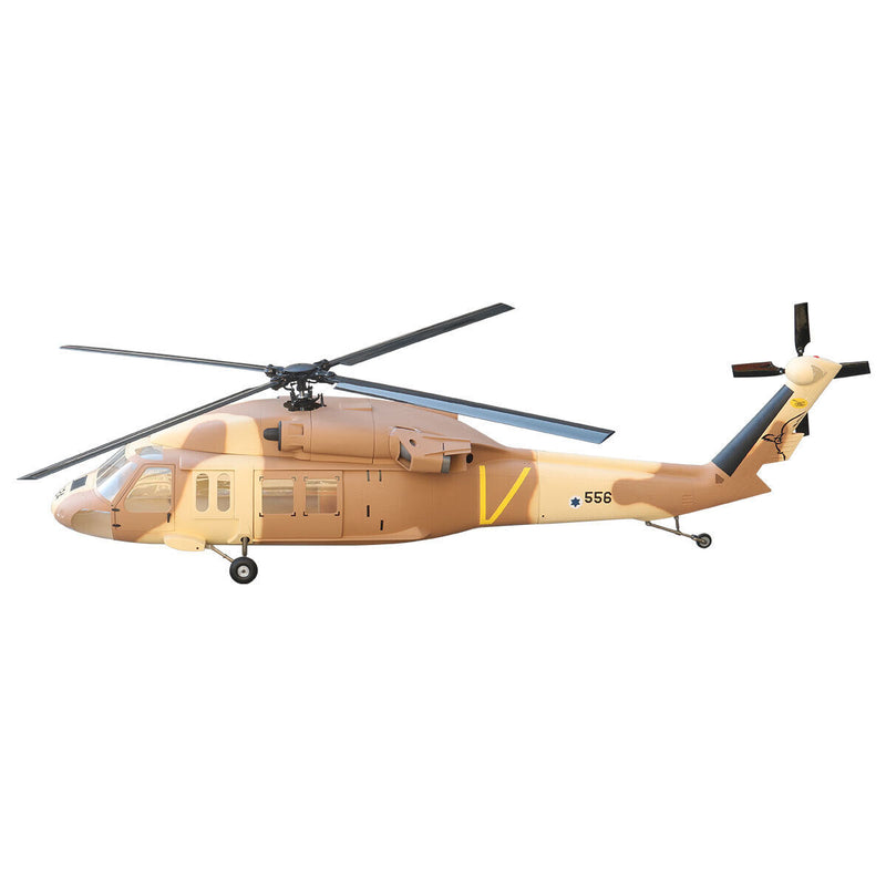 UH-60 700 Size Kit ARF Desert Painting RC Helicopter Fuselage V2 Version Model