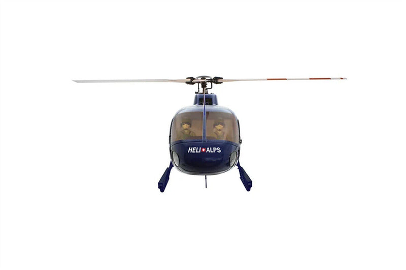 700 Heli Alps AS-350 RC Helicopter Fuselage Blue V2 Version with Mechanical