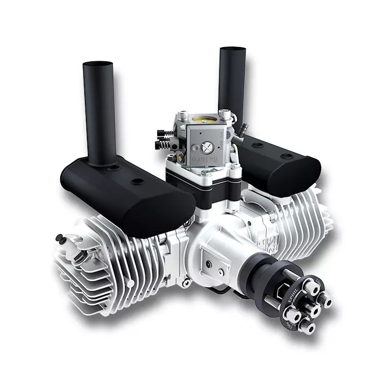 EPHIL XG-Series Model Aircraft Gasoline Engine with Electric Starter Single/Twin Cylinder Side/Rear Type