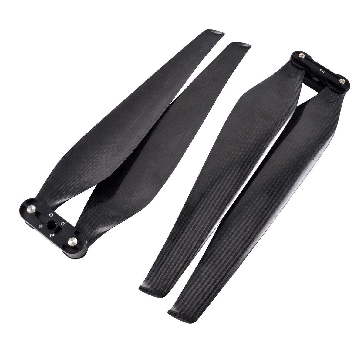 1 pair of carbon folding paddles fits Hobbywing X8/X8plus/X9/X9Max/X11 power systems