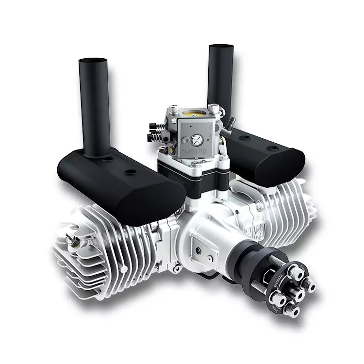 EPHIL XG-Series Model Aircraft Gasoline Engine with Electric Starter Single/Twin Cylinder Side/Rear Type