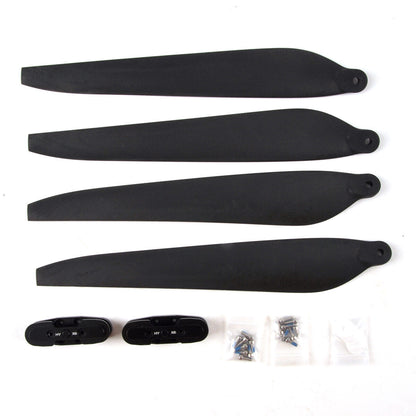 1 Pair of Carbon Folding Paddles for Hobbywing X6/X8/X9/X9PLUS/X11 Power Systems