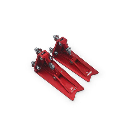 A pair of Realistic aluminum Adjustable angle Trim Tab parts for RC model boat