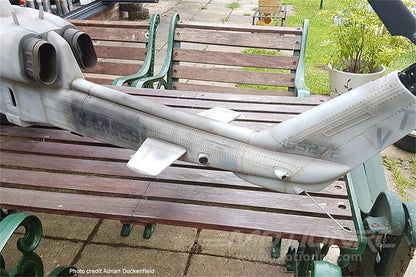 Cobra Navy AH-1W 700 ARF RC Helicopter Fuselage AH-1 Grey with Scale Rotor Head