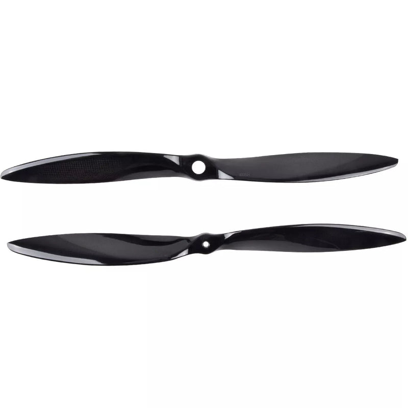 1 Pair of 20*20 and 22*22 Carbon Fiber 2-Blade Propellers CW CCW for F3A RC Models