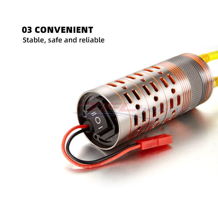 Metal electric pump Φ32, L62 mm Specialized gasoline and luminous For RC boat models rc boat