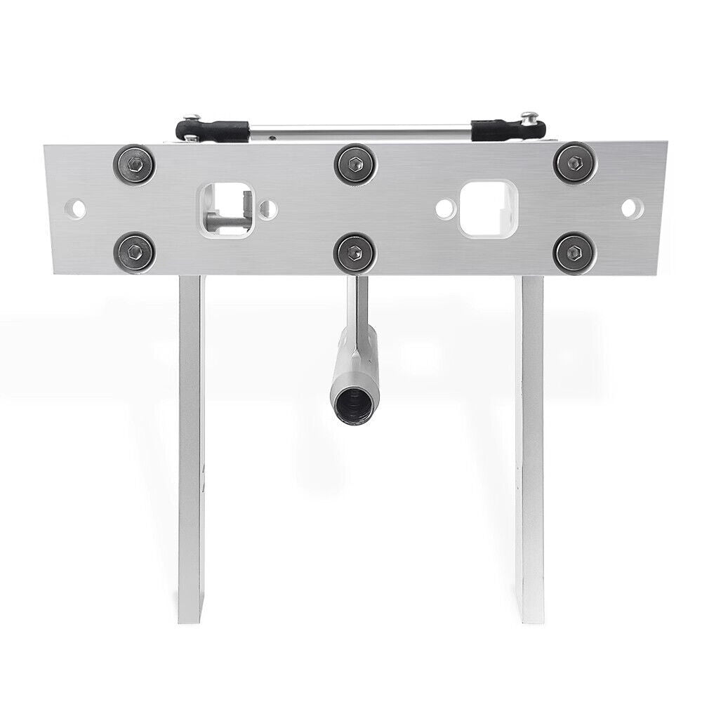 CNC machining of suction cup double rudder 6.35mm shaft diameter Alu alloy material