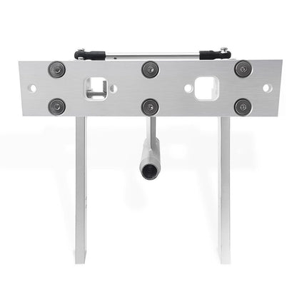 CNC machining of suction cup double rudder 6.35mm shaft diameter Alu alloy material