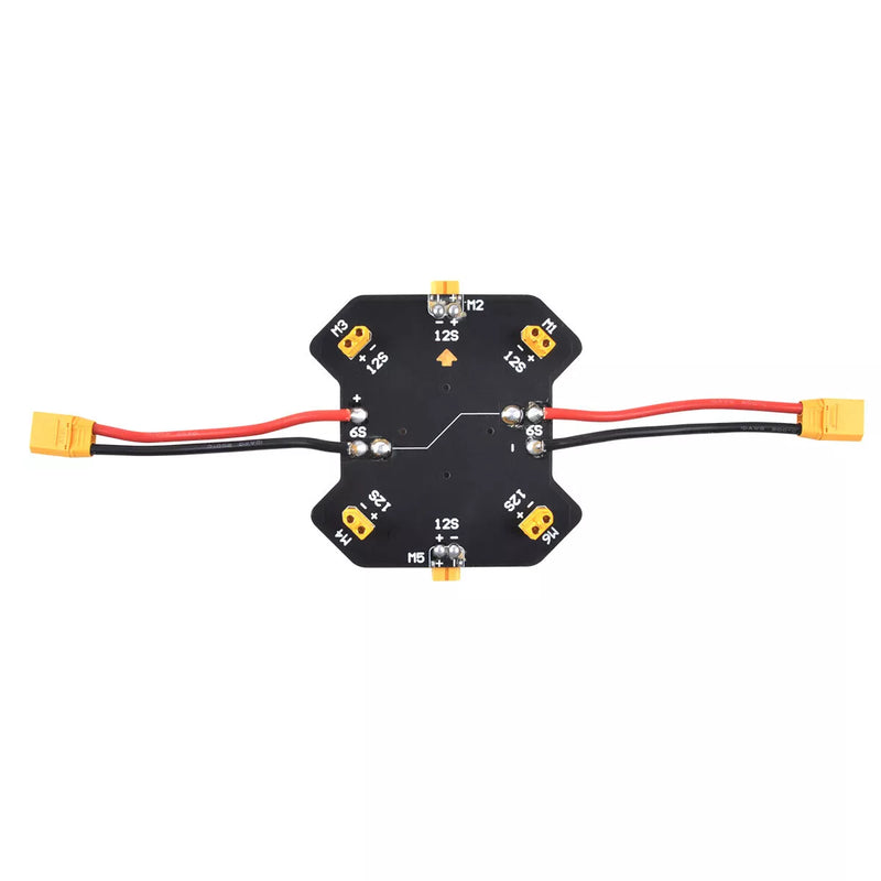 Quadcopter Agricultural Drone PCB plate with XT60 plug Distribution board