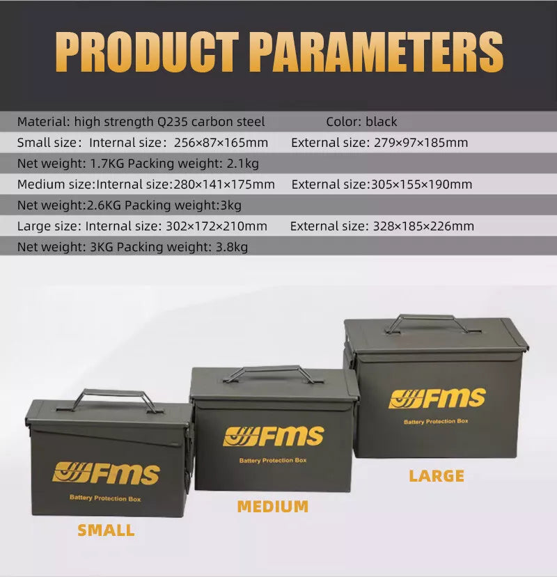 Battery Charging Safe Box Explosion-Proof Safety Battery Box