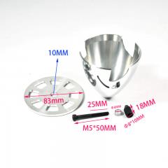 Miracle CNC Aluminum RC Spinner 3.25inch / 83mm 3 Blades For DLE30/55 MLD35/70 DLA50 EVO54 Gas Engines