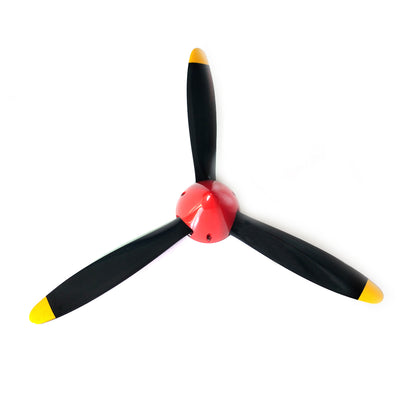 3.25inch 82mm 3-blade Plastics Spinner with Aluminum Backplate 5 color to choose