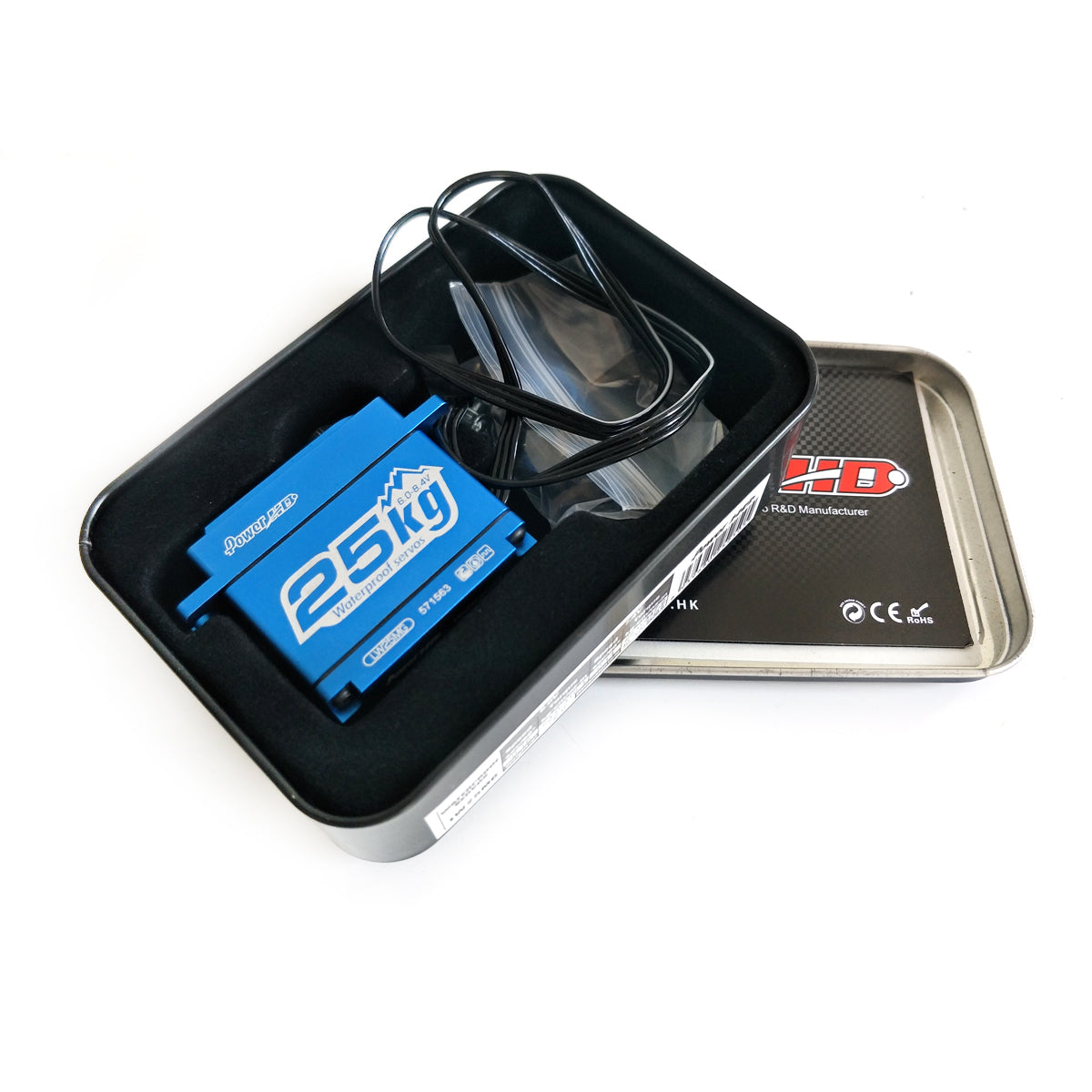 Power HD LW25MG Waterproof Servo 40.7x20.5x38.6 mm