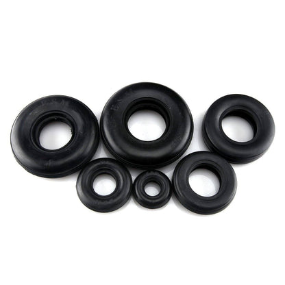 1 Pair Rubber Wheel Replacement Tire for RC Airplane (1.75~4.5inch )