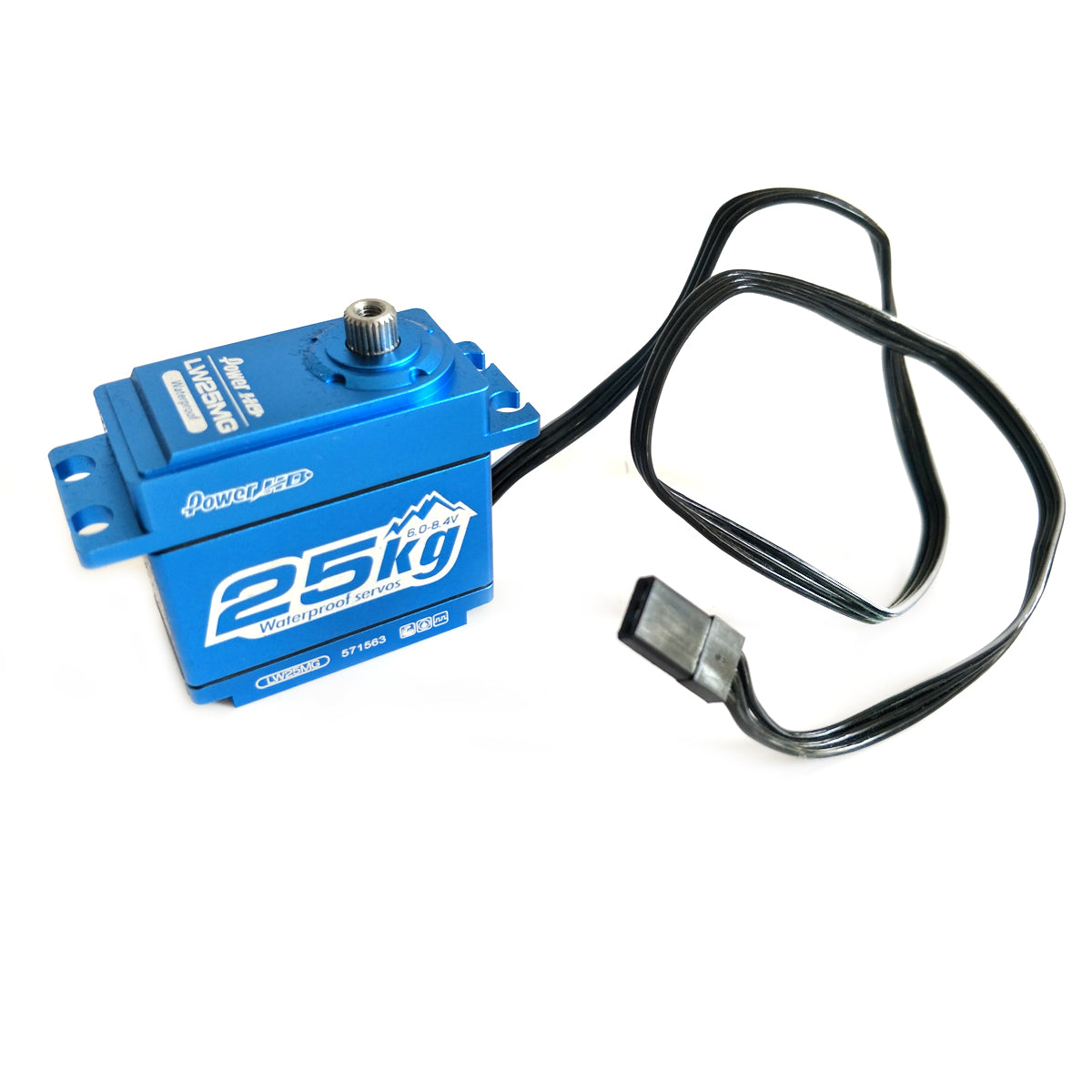 Power HD LW25MG Waterproof Servo 40.7x20.5x38.6 mm