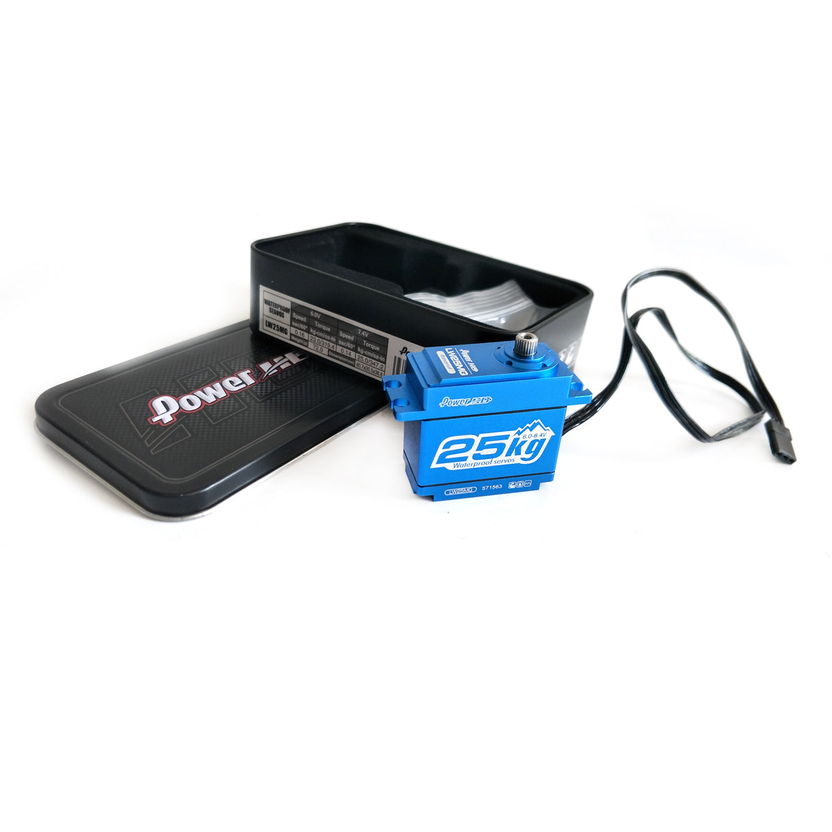 Power HD LW25MG Waterproof Servo 40.7x20.5x38.6 mm